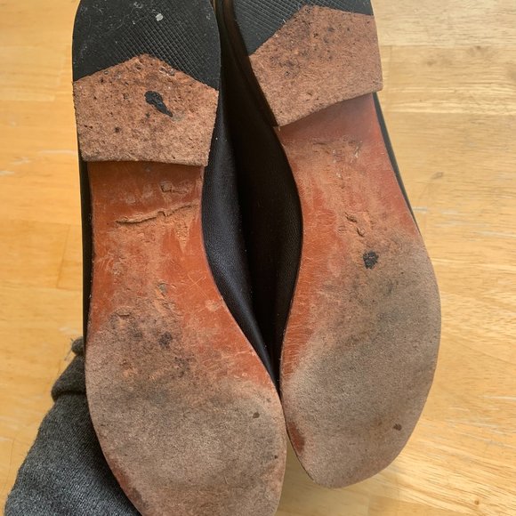 MARTINIANO "Glove Black" Flats, size 39.5 - Picture 6 of 7
